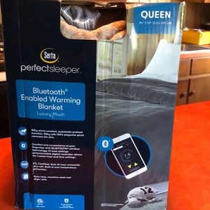Perfect sleeper Bluetooth Enabled Warming Blanket